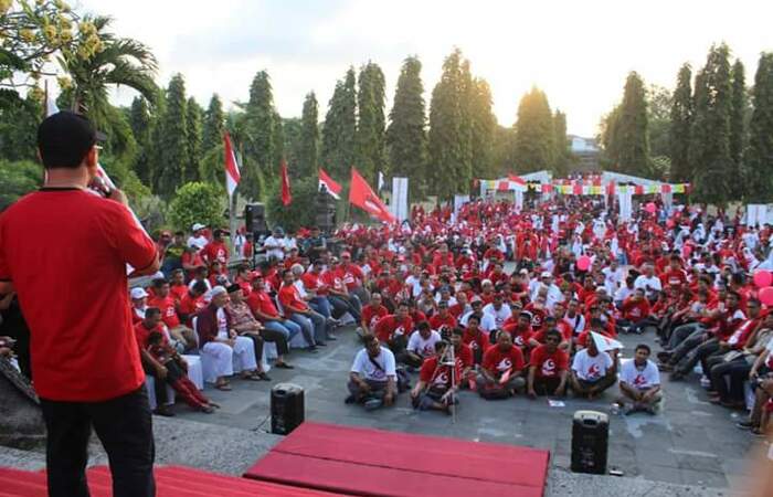 Generasi Millenial Hadiri Deklarasi GARBI Bali
