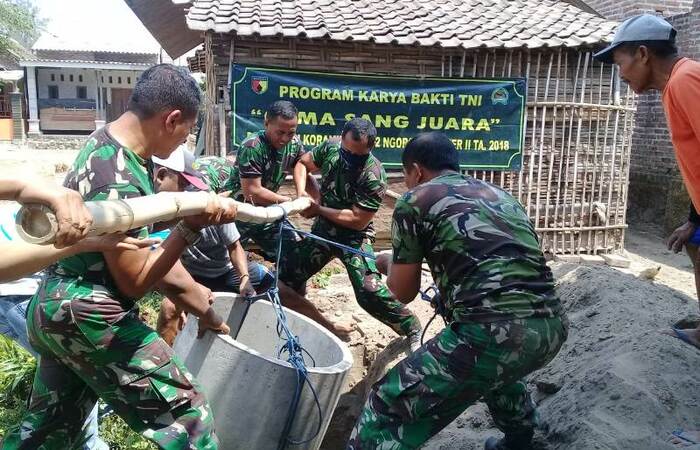 Tingkatkan Kualitas Kesehatan Kodim 0815 Bangun 295 Unit Jamban