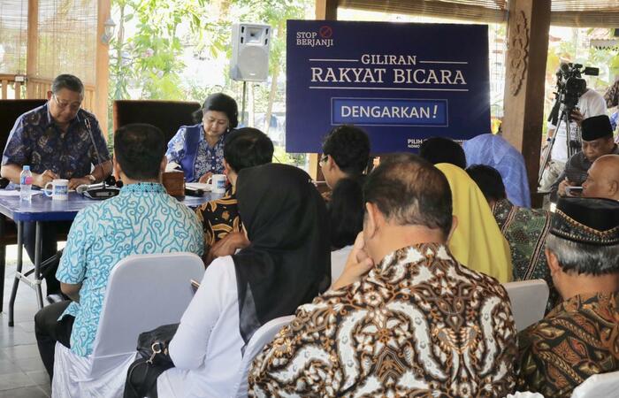 Tiba di Klaten, SBY Dengar, Catat dan Siap Perjuangkan Aspirasi Masyarakat 