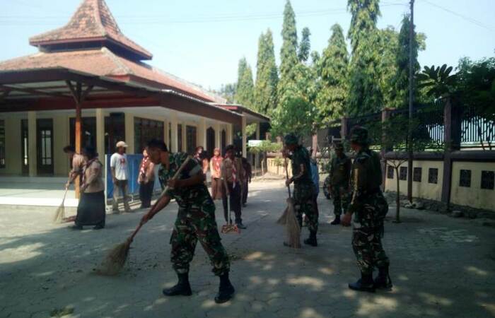 Saka Wira Kartika Kodim 0815 Mojokerto Gelar Bakti Pramuka Serentak Di 24 Lokasi