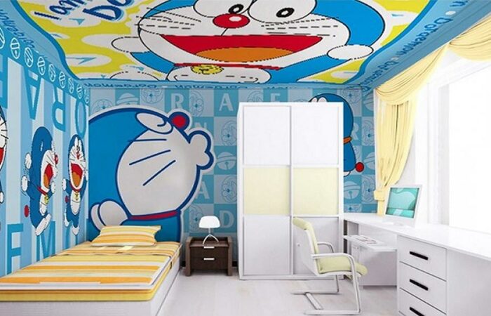 25+ Inspirasi Kamar Doraemon Dengan Dekorasi Yang Lucu dan Menggemaskan