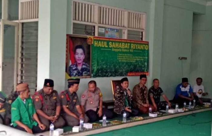 Danramil 0815/01 Prajurit Kulon Hadiri Haul Ke-18 Sahabat Riyanto