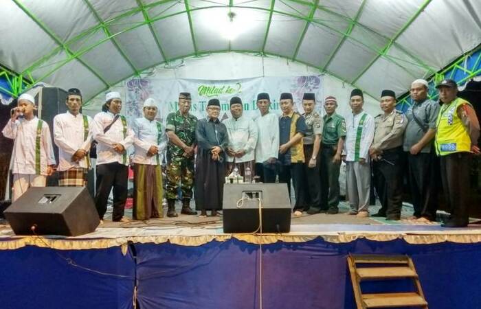 Komsos Danramil 0815/14 Dlanggu Hadiri Pengajian Umum