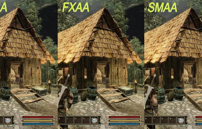 Perbedaan FXAA dan MSAA di dalam games
