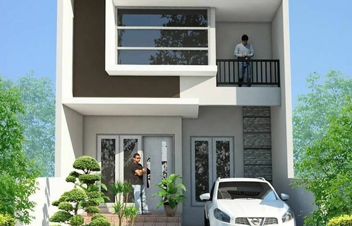 Inspirasi Desain Rumah Modern Minimalis 2 Lantai Terbaru