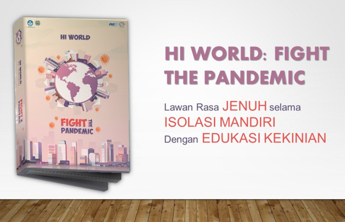 Hi World: Fight The Pandemic, Buku Coronavirus berbasis teknologi kekinian