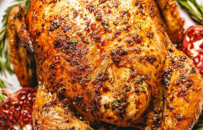 Natalan Dengan Membuat Herbs Roast Chicken Yang Oriental Buat Keluarga 