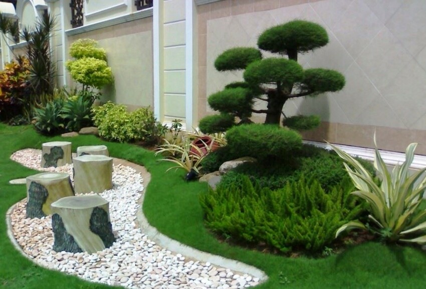Contoh Desain Landscape Taman  Rumah Article Plimbi 