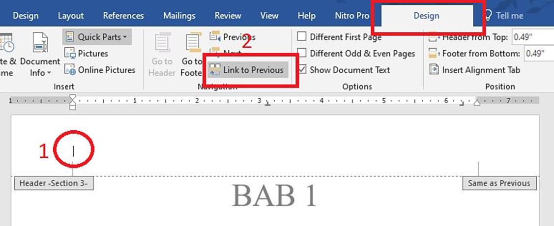 Membuat Nomor Halaman Berbeda Di Microsoft Word Cerdas Bersama Danung Hot Sex Picture 9415